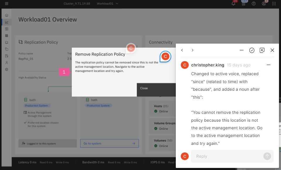 Design feedback in Figma